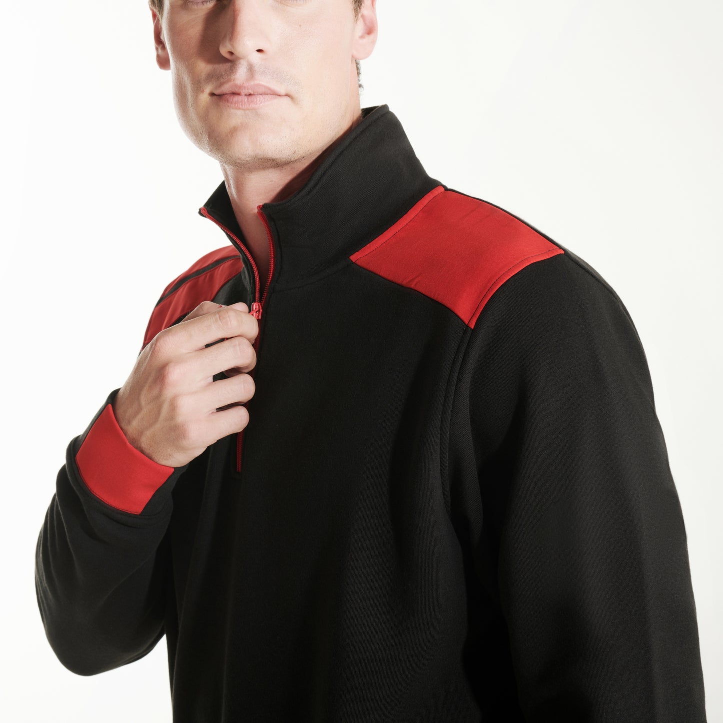 SUDADERA MEDIA CREMALLERA COMBI MAVERICK