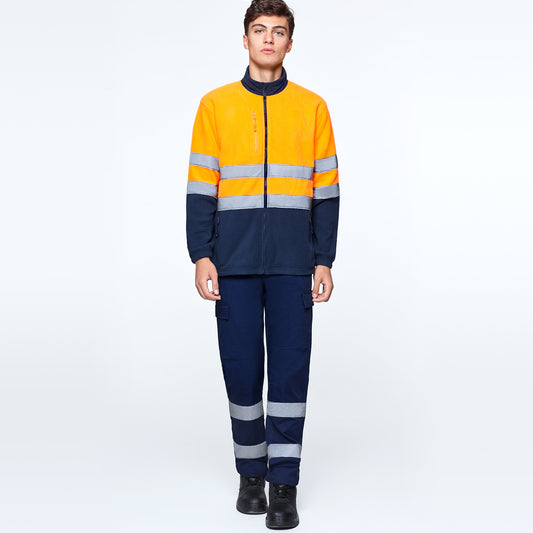 CHAQUETA POLAR NARANJA ALTA VISIBILIDAD ALTAIR