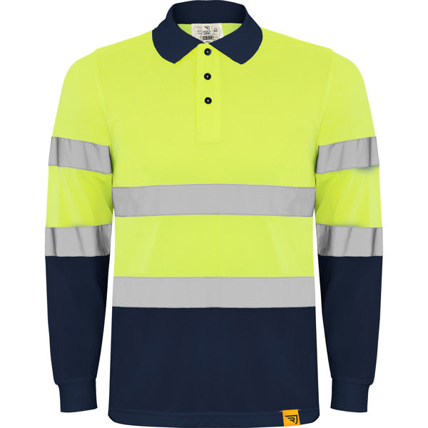 POLARIS L/S - MARINO/AMARILLO FLUOR