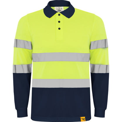POLARIS L/S - MARINO/AMARILLO FLUOR