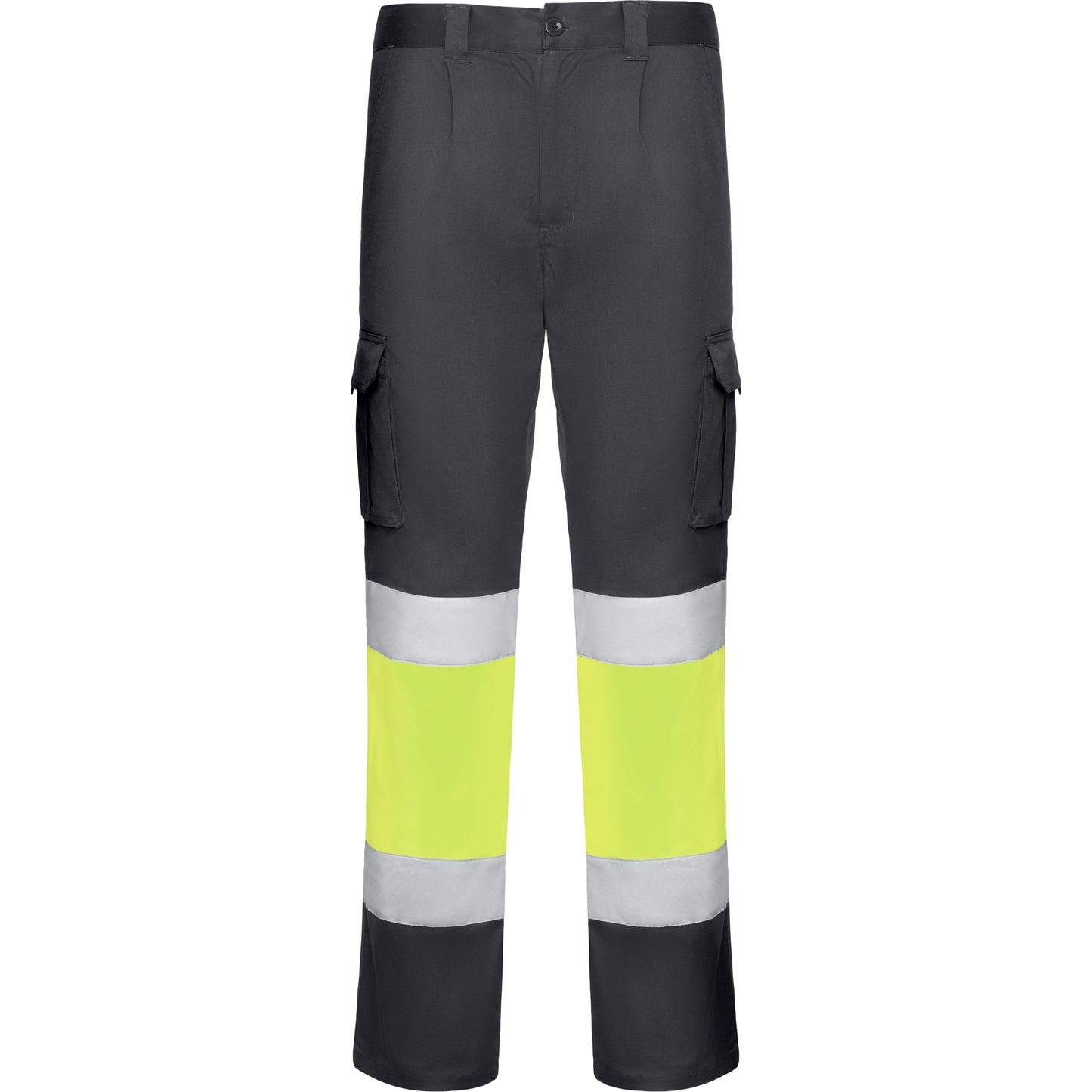 PANTALÓN ELÁSTICO ALTA VISIBILIDAD MULTIBOLSILLOS