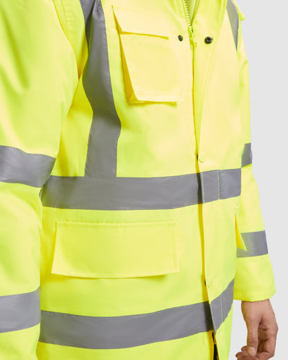 PARKA ALTA VISIBILIDAD ACOLCHADA MERAK