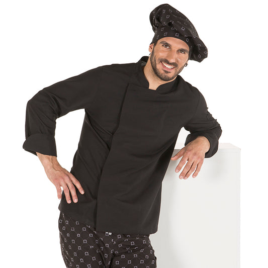 CHAQUETA COCINA UNISEX VIDAL MICROFIBRA