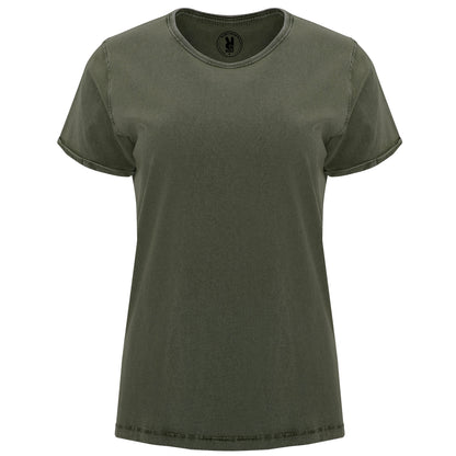 CAMISETA MUJER MANGA CORTA TEJANA