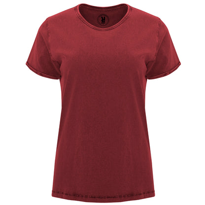 CAMISETA MUJER MANGA CORTA TEJANA