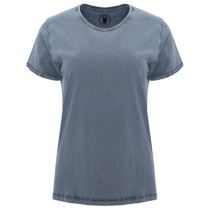 CAMISETA MUJER MANGA CORTA TEJANA