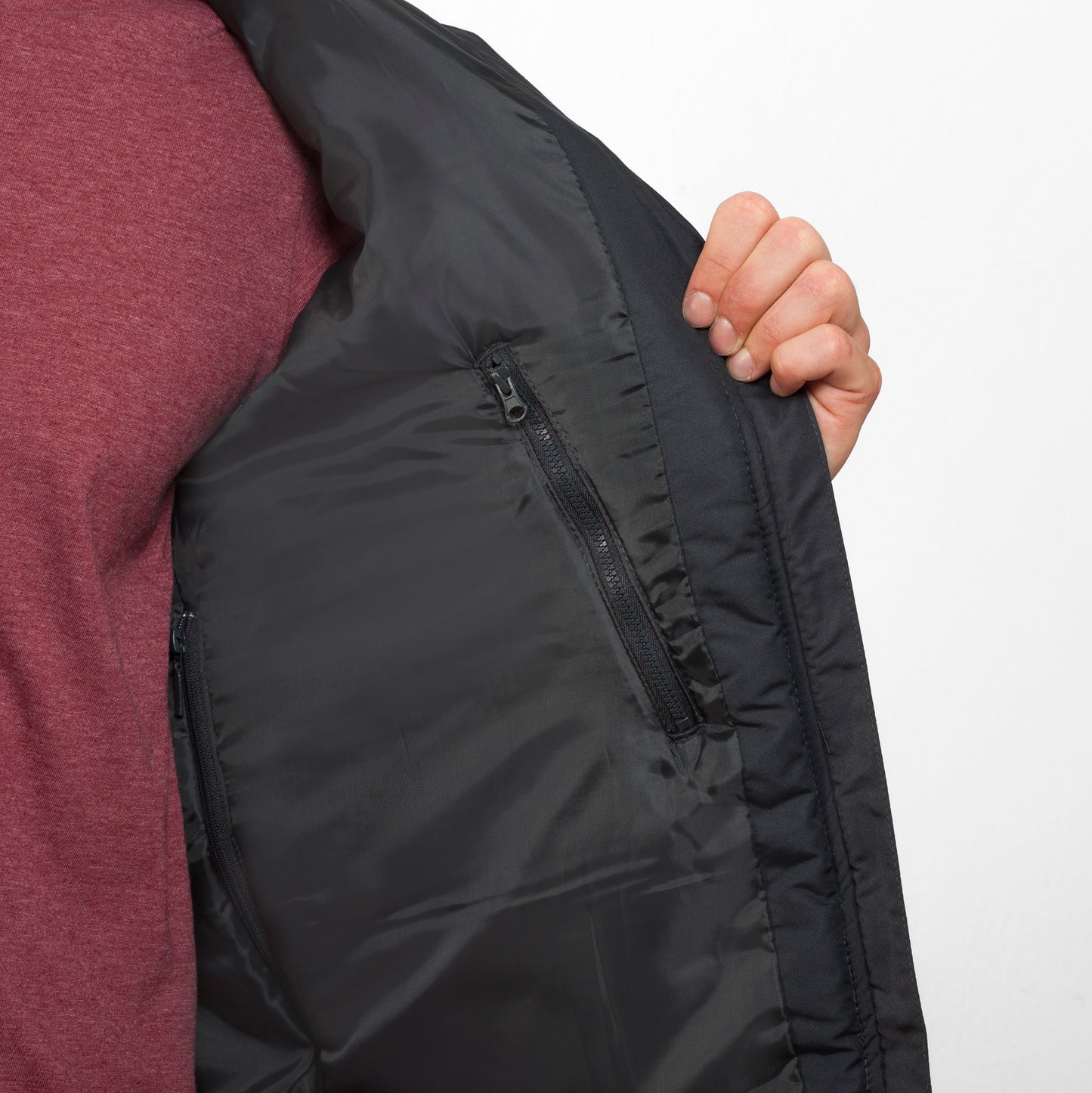 CHAQUETA ACOLCHADA TEJIDO RESISTENTE