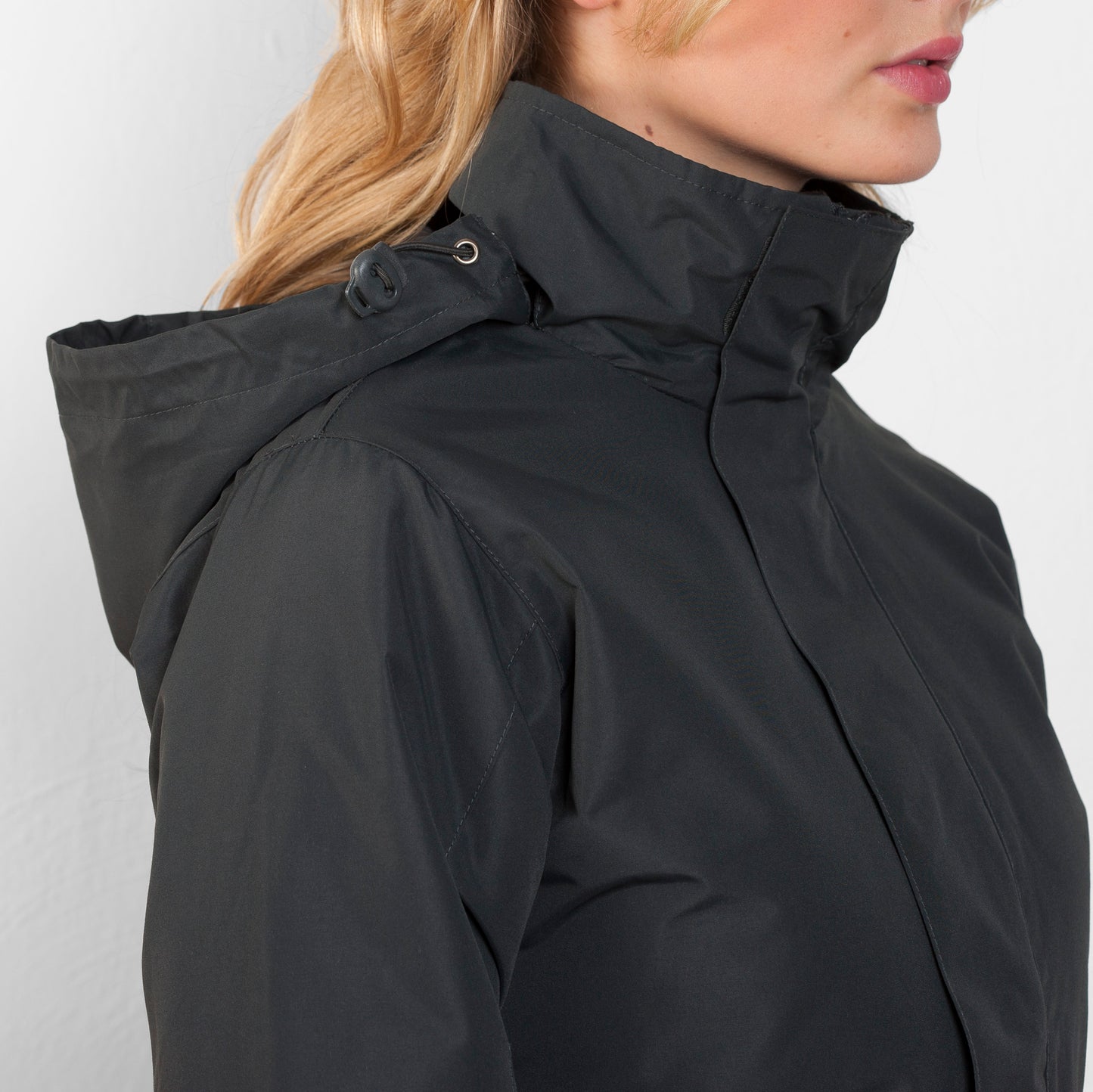 PARKA MUJER CUELLO ALTO