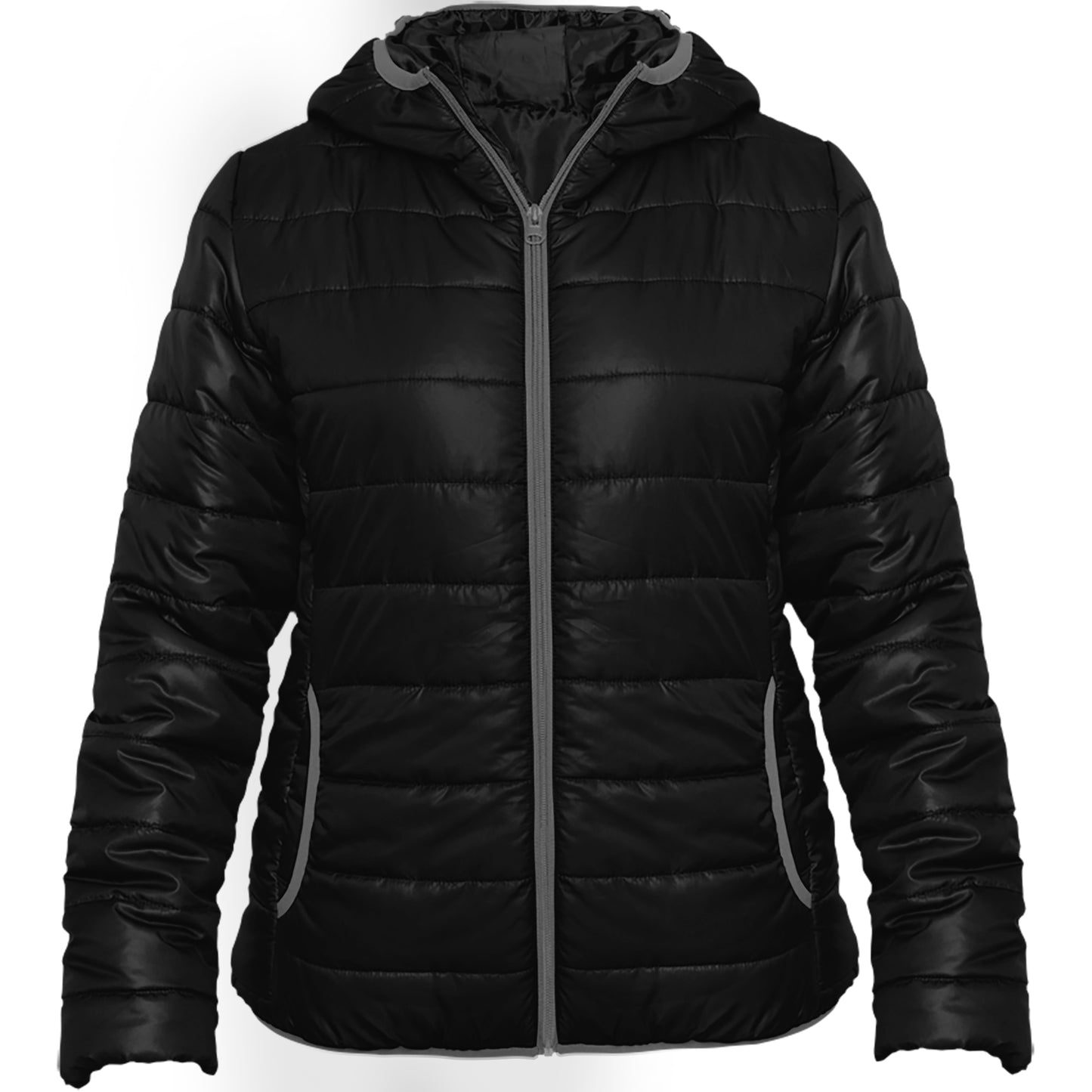CHAQUETA ACOLCHADA CON CAPUCHA MUJER GROENLANDIA
