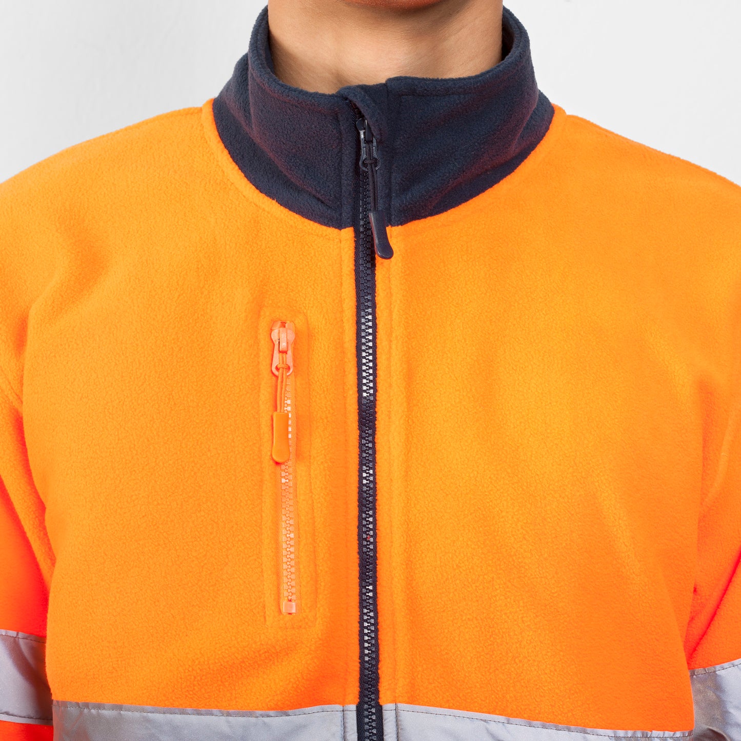 CHAQUETA POLAR NARANJA ALTA VISIBILIDAD ALTAIR