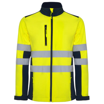 CHAQUETA SOFT SHELL DE ALTA VISIBILIDAD ANTARES