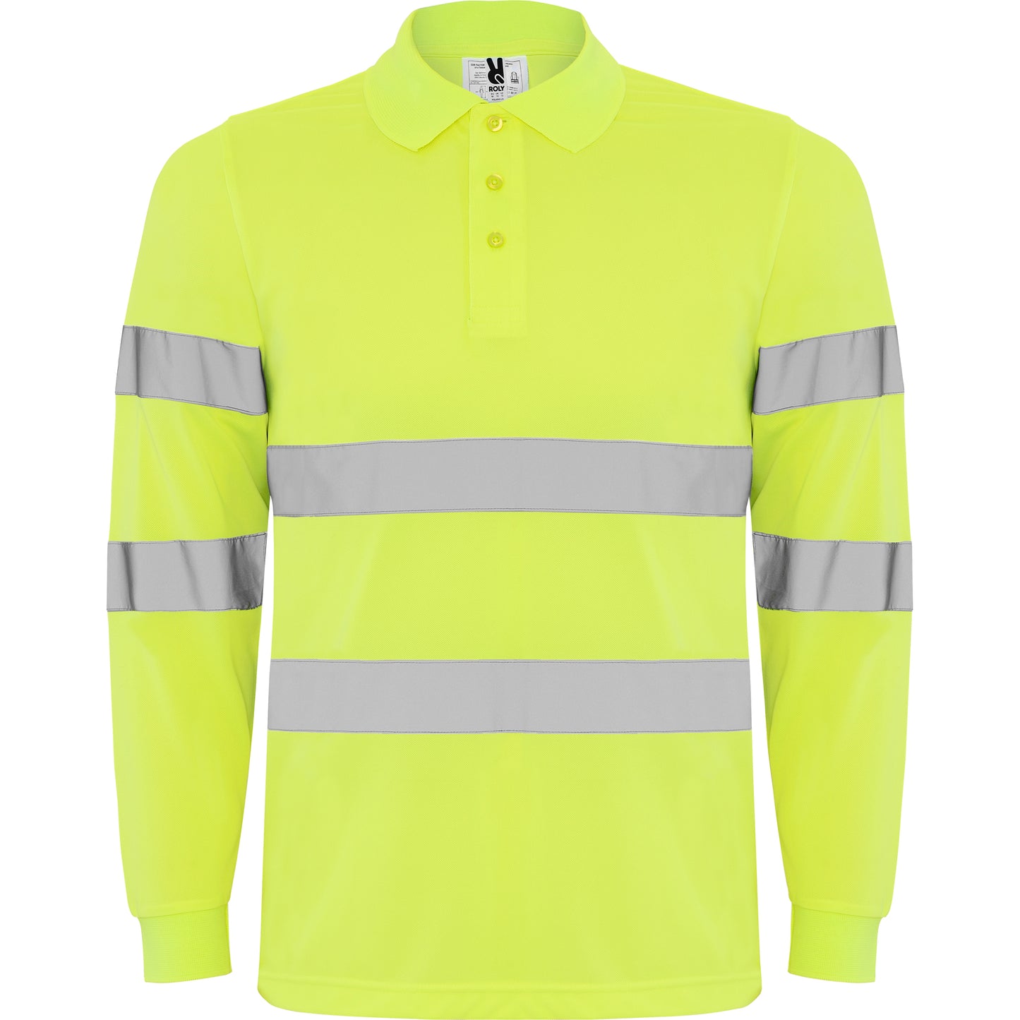 POLO ALTA VISIBILIDAD MANGA LARGA POLARIS L/S