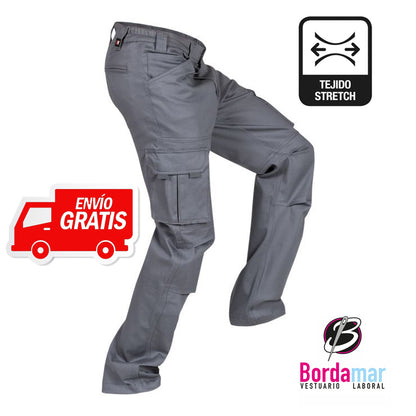 PANTALÓN STRETCH  MULTIBOLSILLOS 103012S