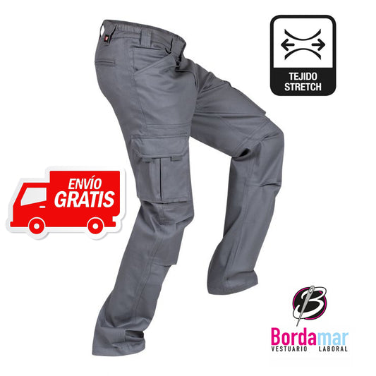 PANTALÓN STRETCH  MULTIBOLSILLOS 103012S