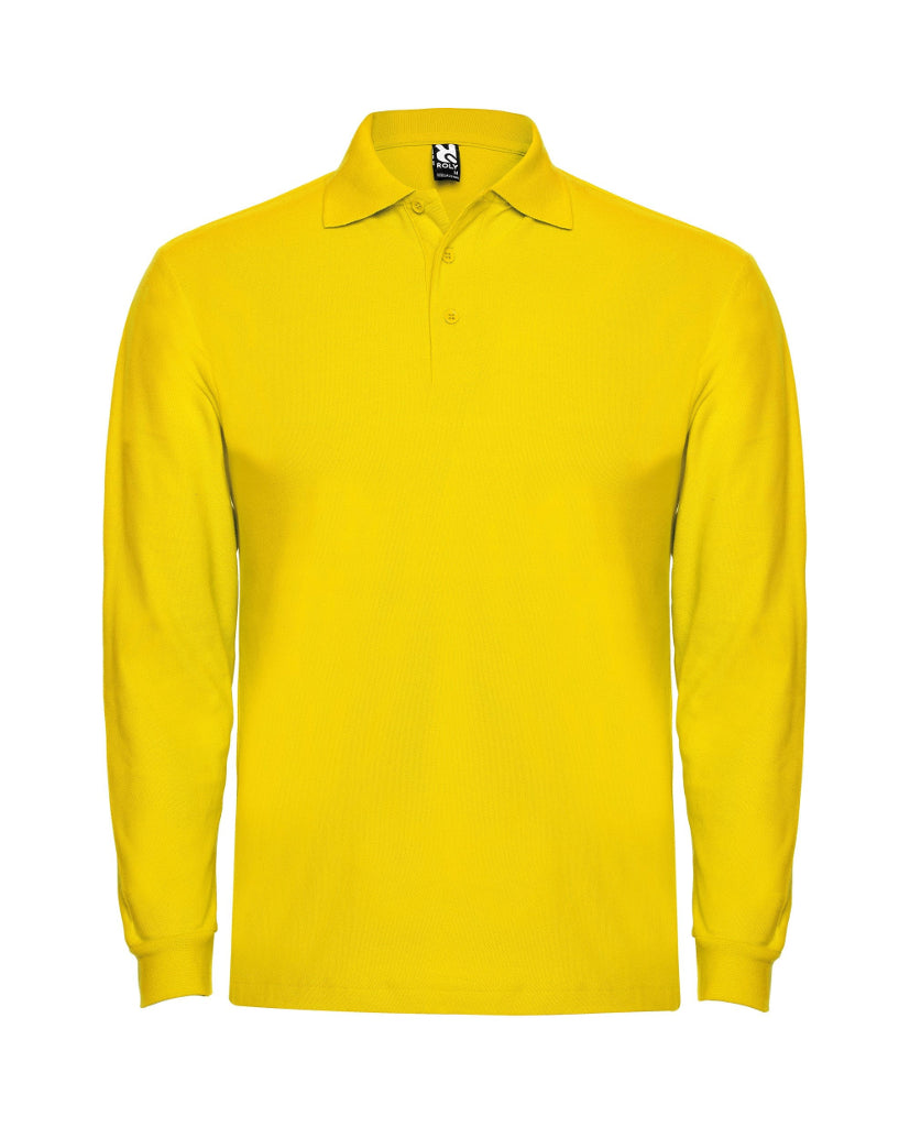 Polo Estrella manga larga color amarillo
