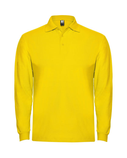 Polo Estrella manga larga color amarillo
