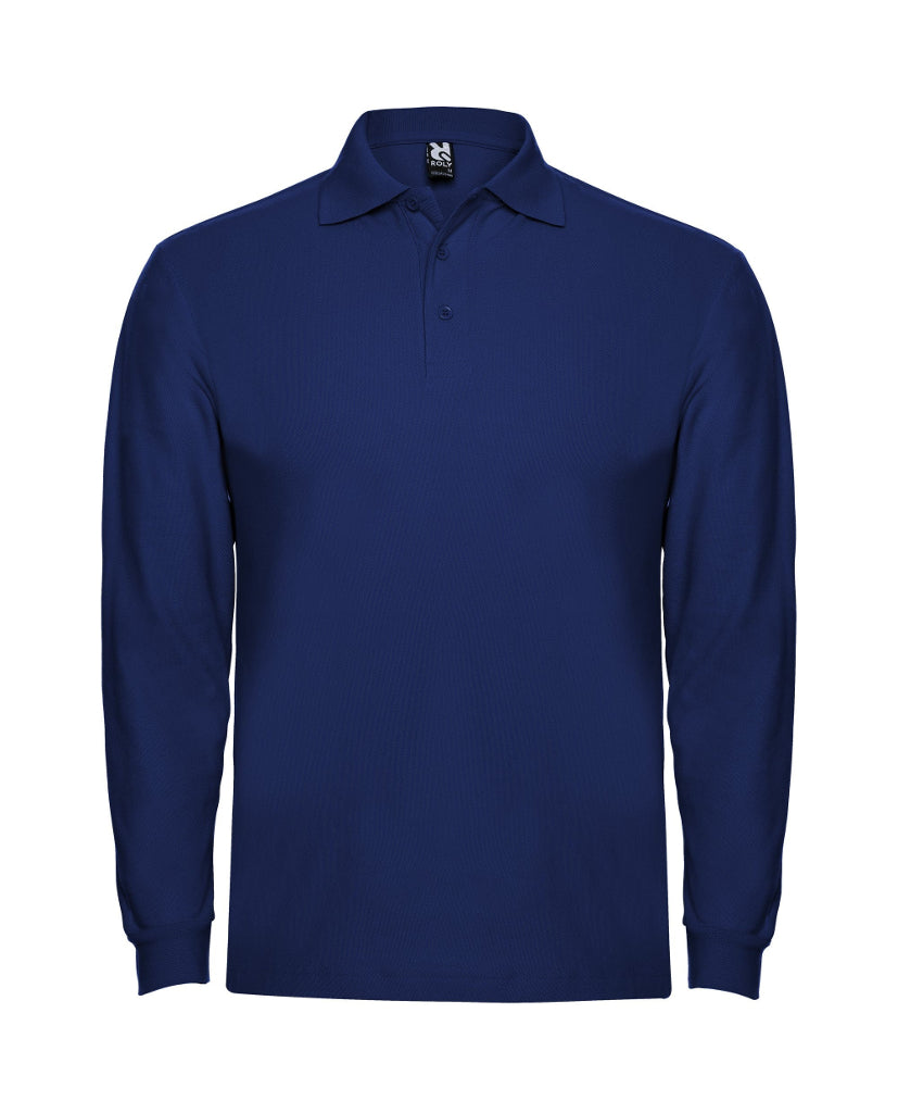 Polo Estrella manga larga color royal