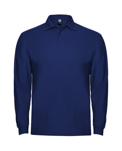 Polo Estrella manga larga color royal
