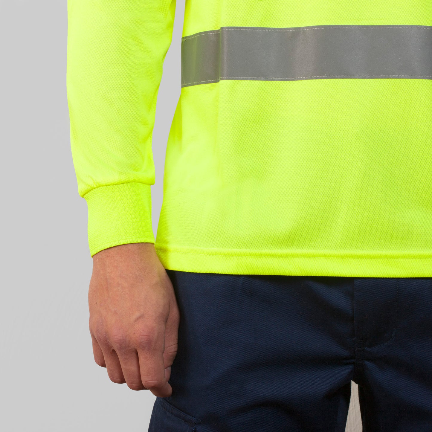 POLO ALTA VISIBILIDAD MANGA LARGA POLARIS L/S