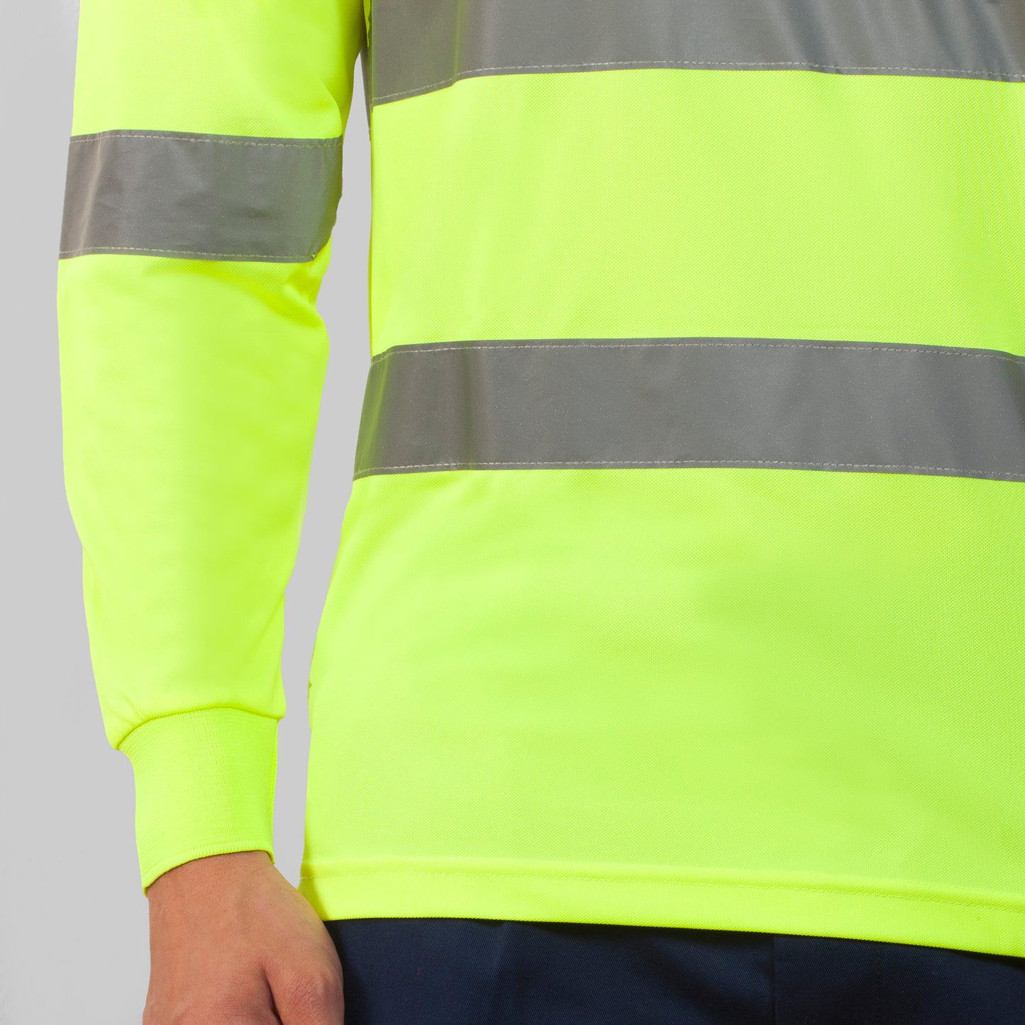 POLO ALTA VISIBILIDAD MANGA LARGA POLARIS L/S