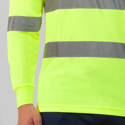 POLO ALTA VISIBILIDAD MANGA LARGA POLARIS L/S