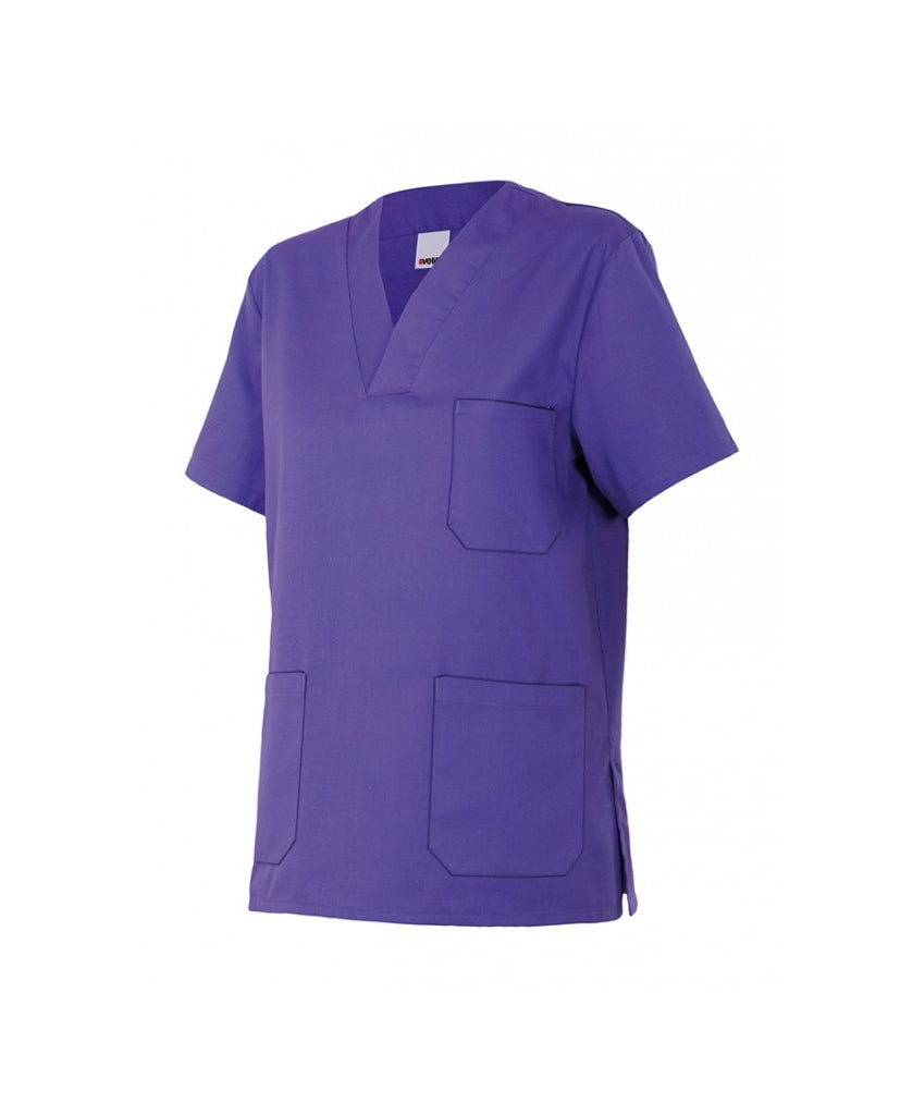 Camisola pijama manga corta modelo 589 color morado 26