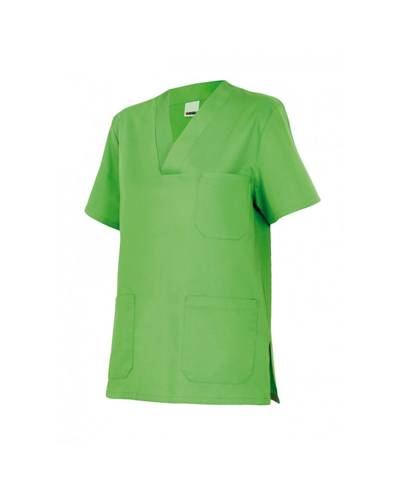 Camisola pijama manga corta modelo 589 color verde lima 25