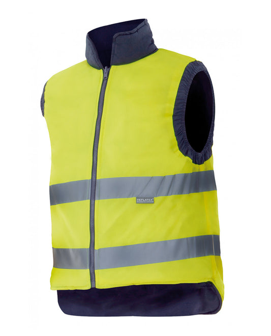 Chaleco reversible alta visibilidad 148 amarillo