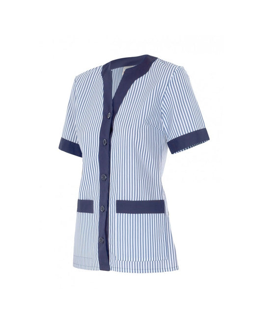 chaqueta manga corta cierre cremallera modelo 579 azul marino 1