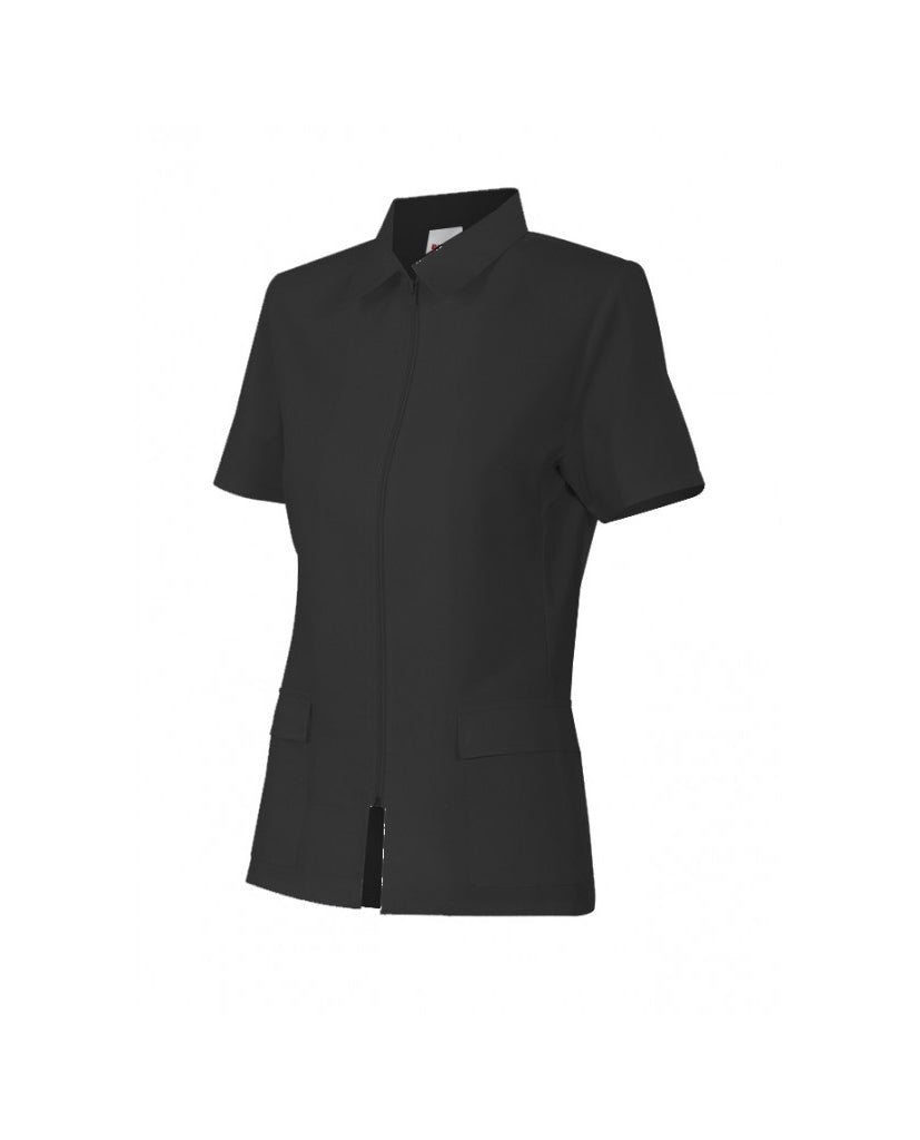 chaqueta manga corta cierre cremallera modelo 590 negro 0