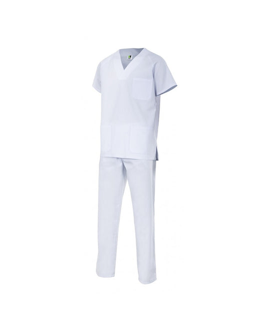 conjunto pijama manga corta modelo 800 blanco 7