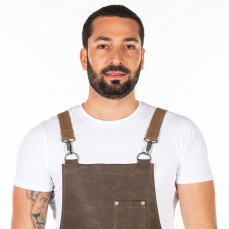 DELANTAL CON PETO POLIPIEL MODELO MONTE