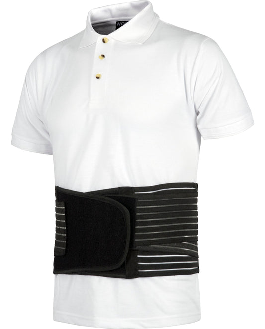 Faja lumbar protección en color negro modelo wfa301
