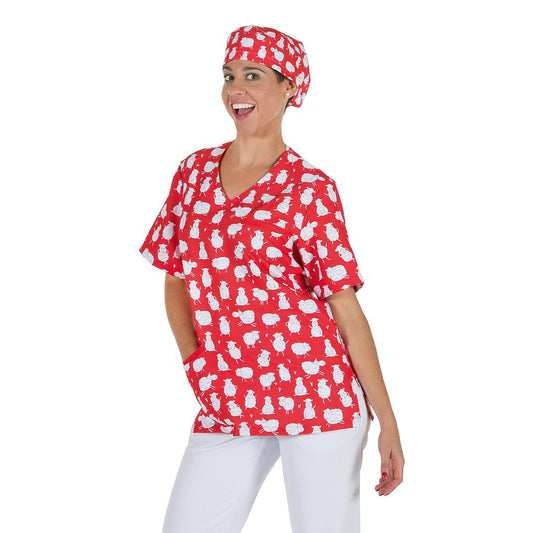 BLUSA MICROFIBRA UNISEX MOD BERTA OVEJAS GARYS
