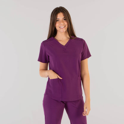 BLUSA MANGA CORTA PIJAMA MICROFIBRA -ROSALIA