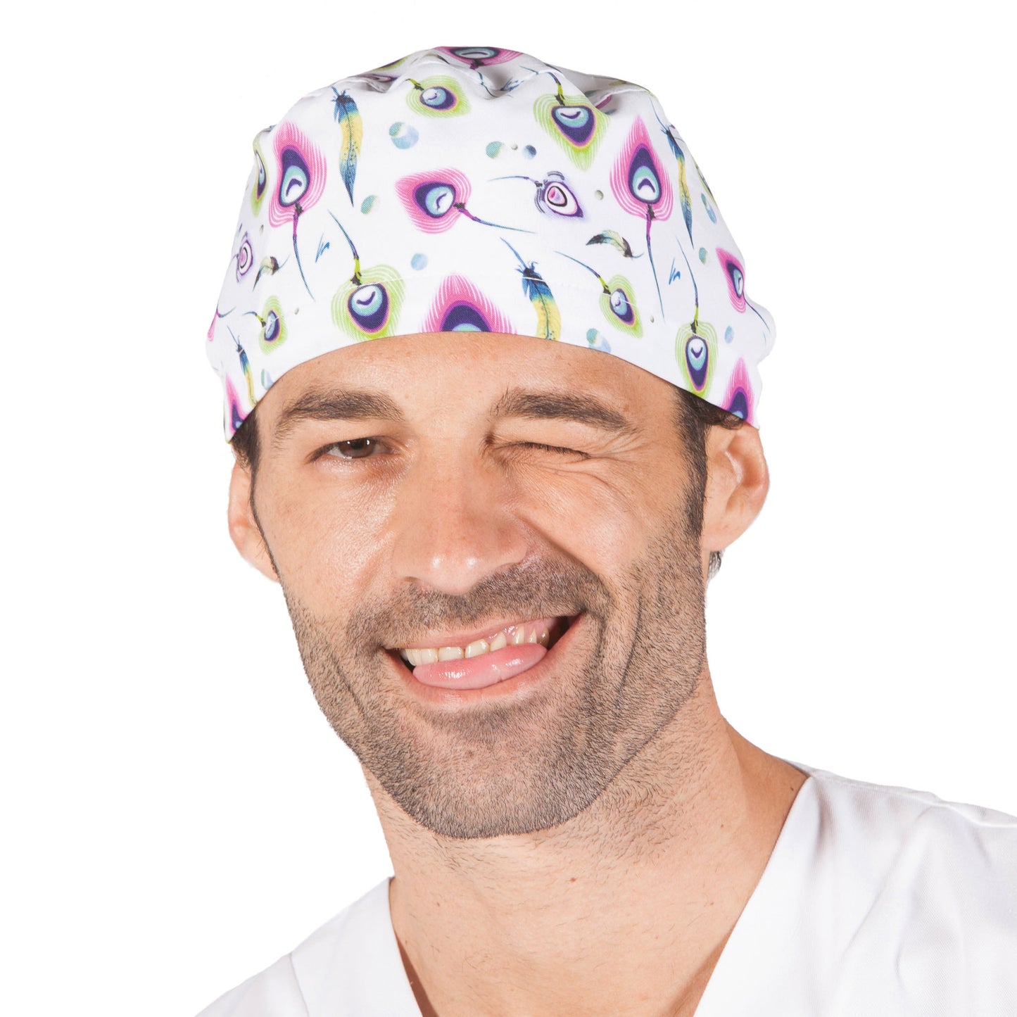 GORRO MICROFIBRA ANTIBACTERIAS PLUMAS