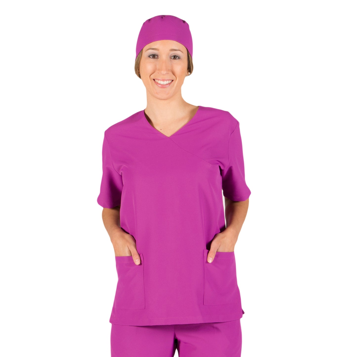 CAMISOLA  MANGA CORTA UNISEX PIJAMA MICROFIBRA