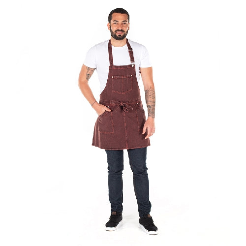 DELANTAL CON PETO TEJANO MODELO JUHA