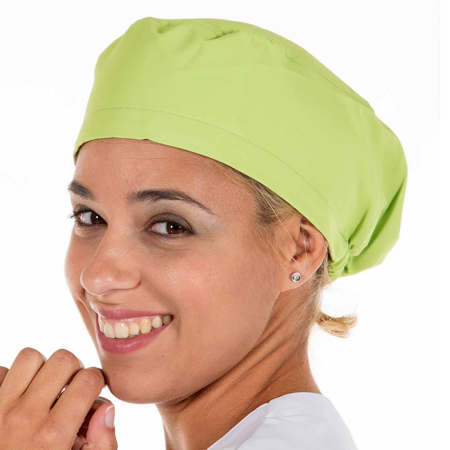 GORRO GOMA MICROFIBRA ANTIBACTERIAS COLORES