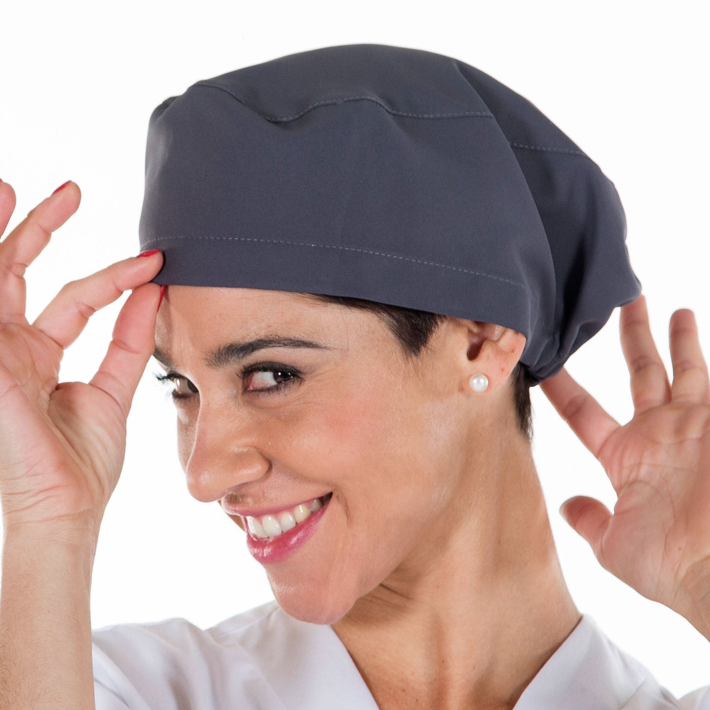 GORRO GOMA MICROFIBRA ANTIBACTERIAS COLORES