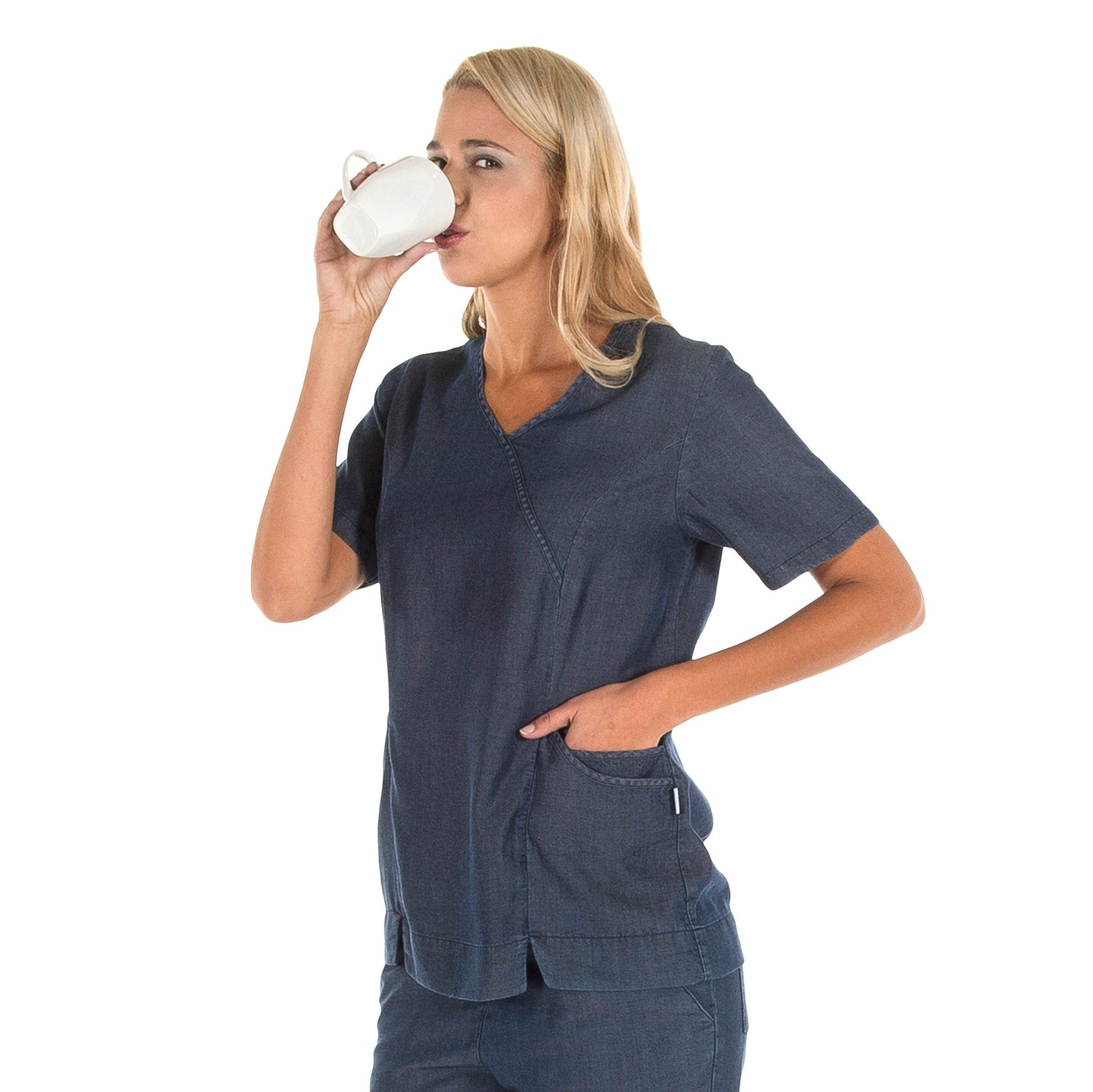BLUSA SANIDAD DE MICROFIBRA MOD AMBAR