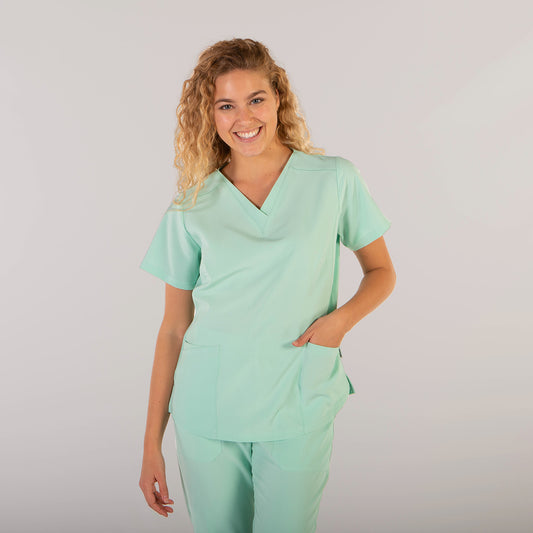 BLUSA MANGA CORTA PIJAMA MICROFIBRA -ROSALIA