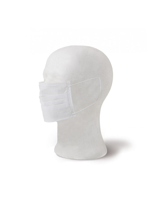 Mascarilla desechable blanco polipropileno
