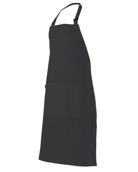 Delantal peto color negro liso