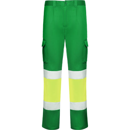 PANTALÓN ELÁSTICO ALTA VISIBILIDAD MULTIBOLSILLOS