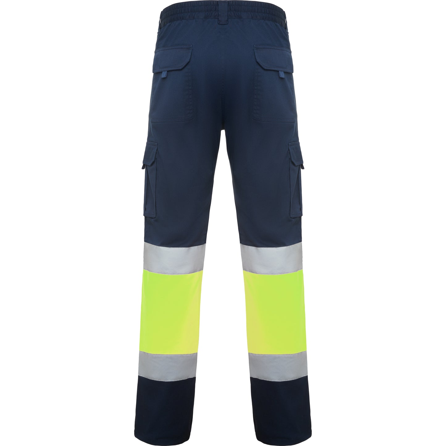 PANTALÓN ELÁSTICO ALTA VISIBILIDAD MULTIBOLSILLOS