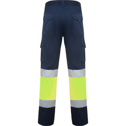 PANTALÓN ELÁSTICO ALTA VISIBILIDAD MULTIBOLSILLOS