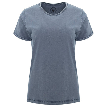 CAMISETA MUJER MANGA CORTA TEJANA
