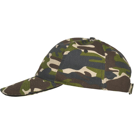 GORRA PANEL MOD PROMOCIONAL CAMUFLAJE