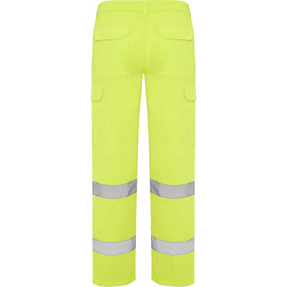 PANTALÓN DE ALTA VISIBILIDAD AMARILLO FLUOR ALFA
